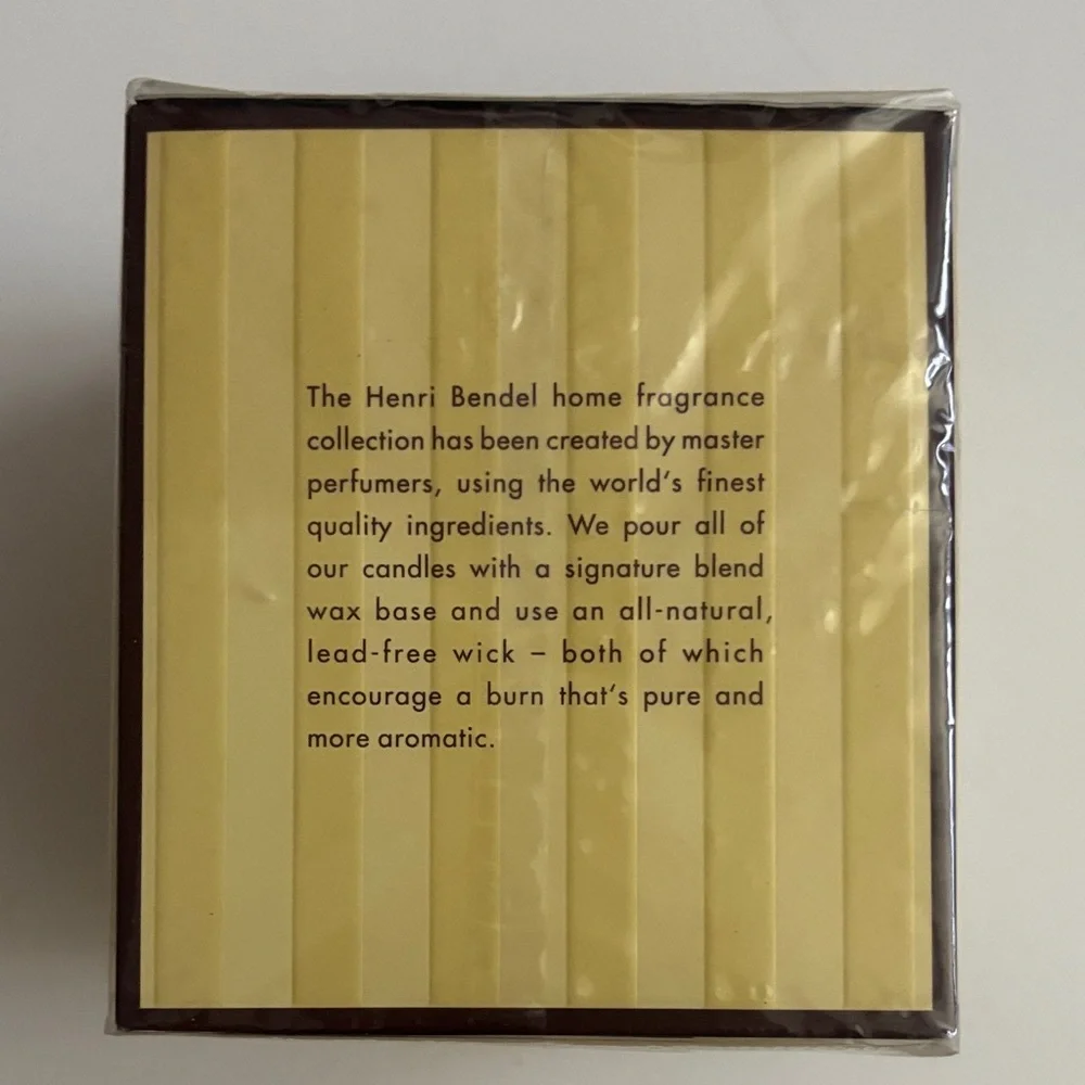 Henri Bendel Lemon Verbena Candle - Yellow